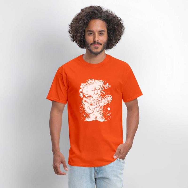 Ukulele Player Graphic