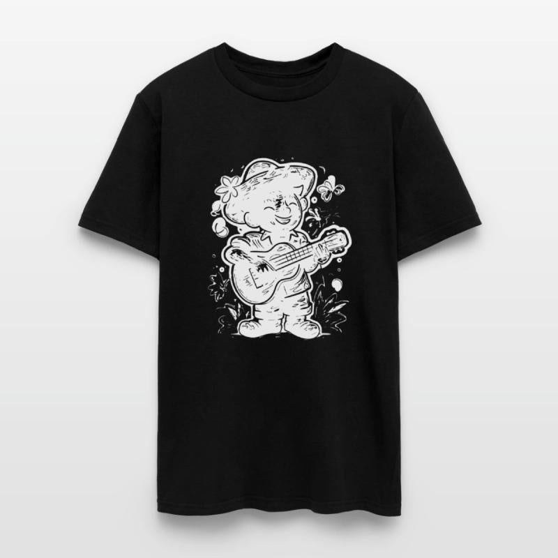 Ukulele Player Graphic