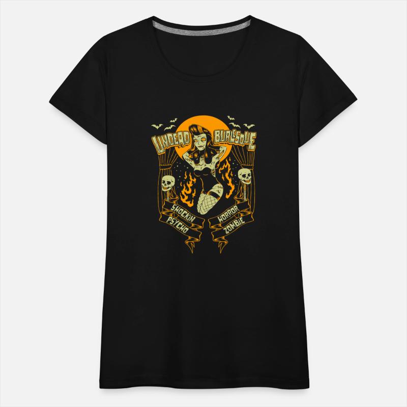 Undead Burlesque Zombie Pin-Up