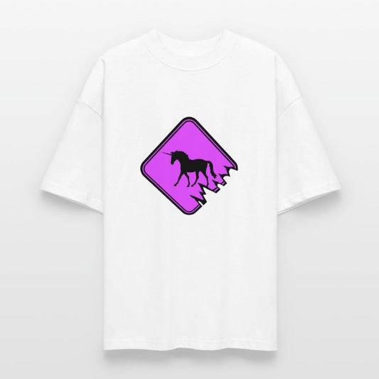 Unicorn warning sign Danger Caution Attention Zone