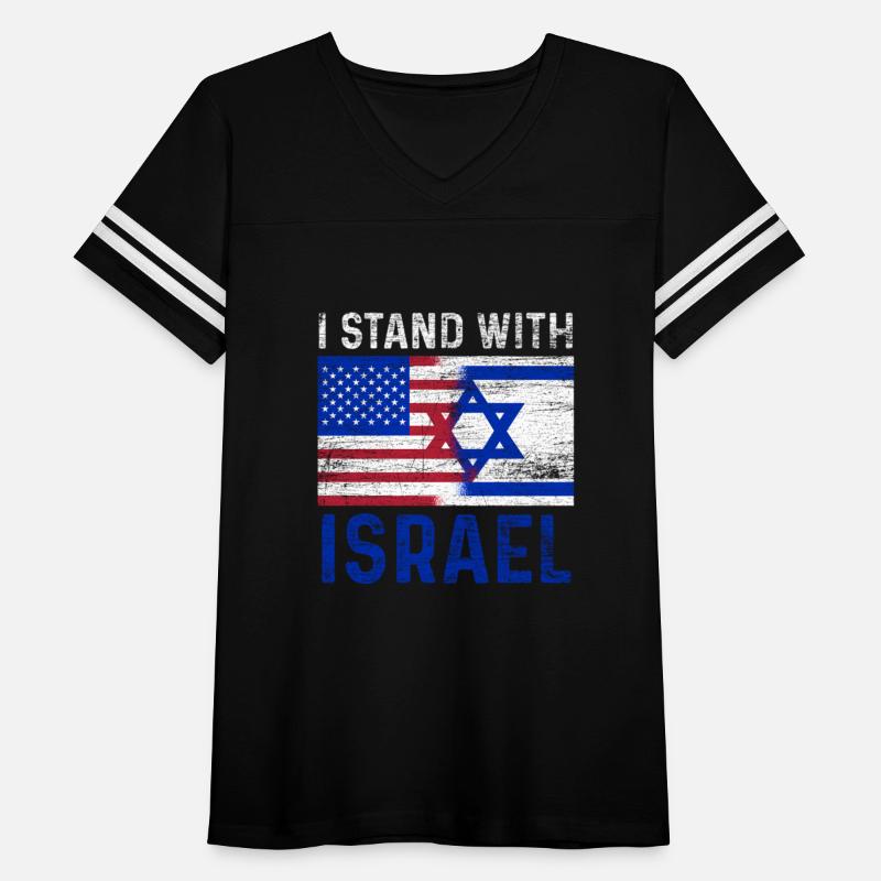 Us Flag I Stand With Israel