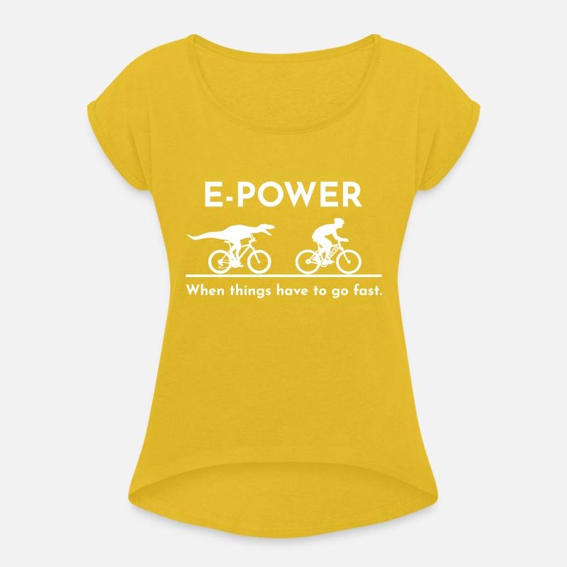 Velociraptor chasing e-biker