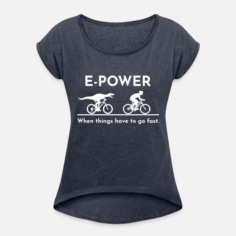 Velociraptor chasing e-biker