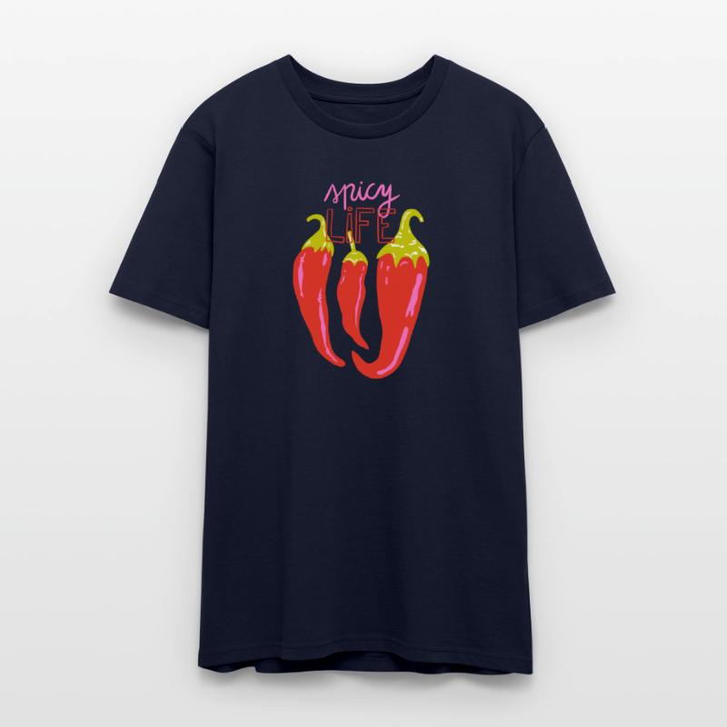 Vibrant Chili Pepper Illustration T-Shirt