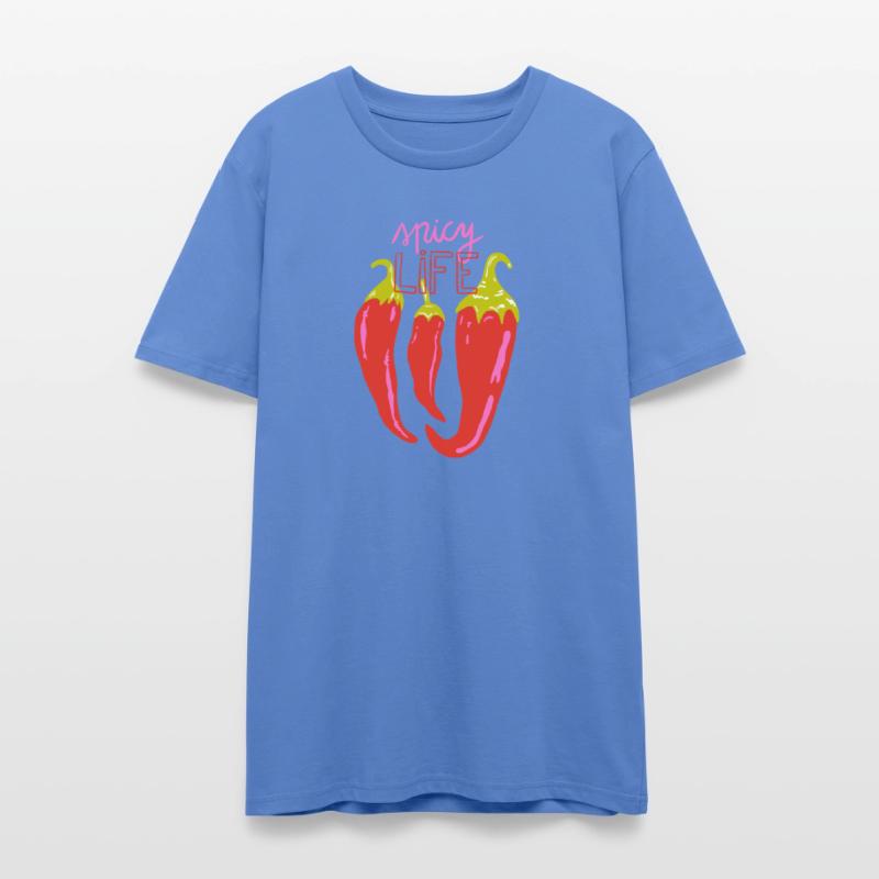 Vibrant Chili Pepper Illustration T-Shirt