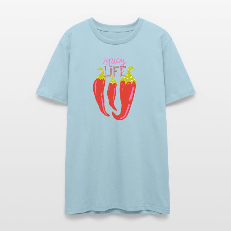 Vibrant Chili Pepper Illustration T-Shirt