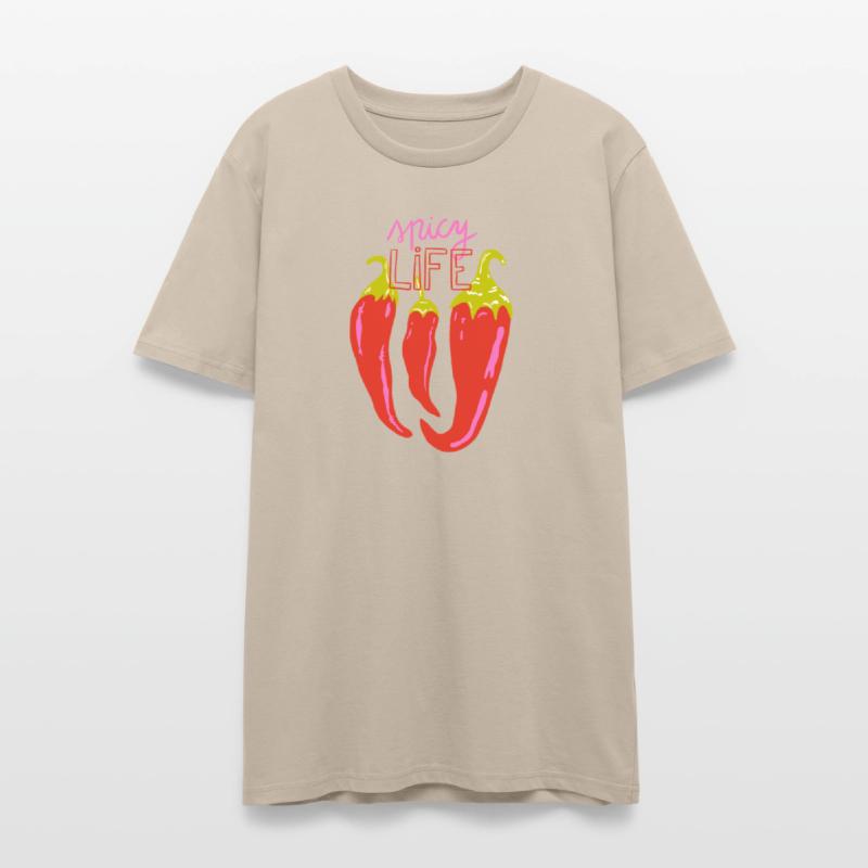 Vibrant Chili Pepper Illustration T-Shirt