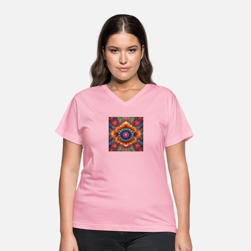 Vibrant Flower Mandala