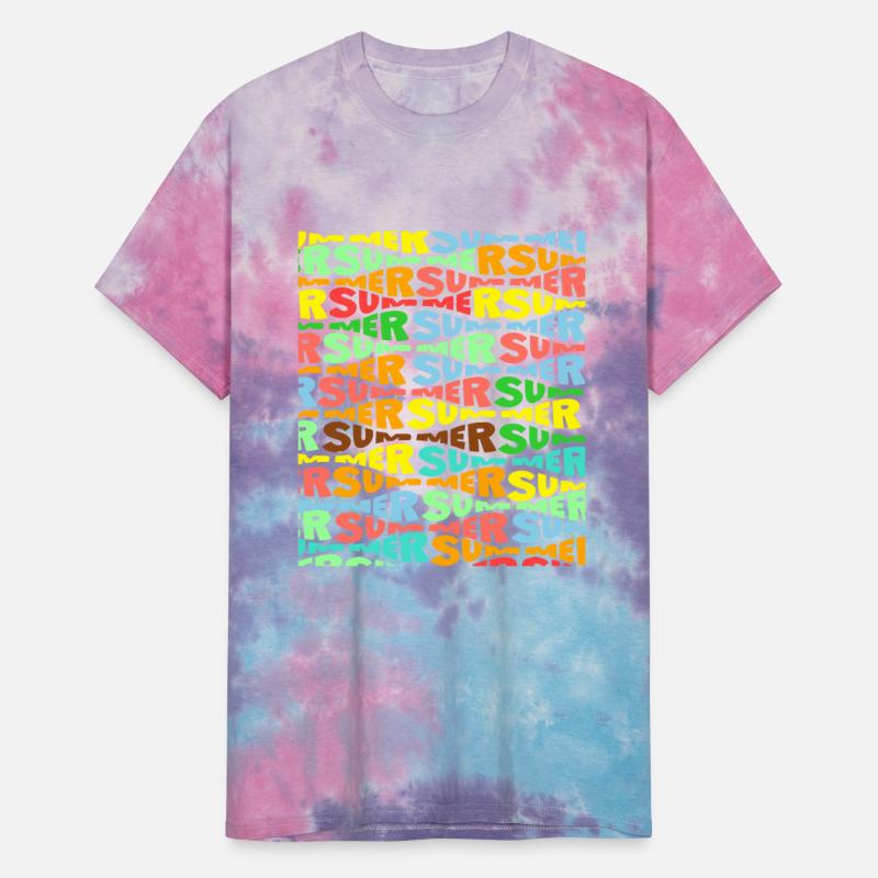 Vibrant Summer Typography Pattern