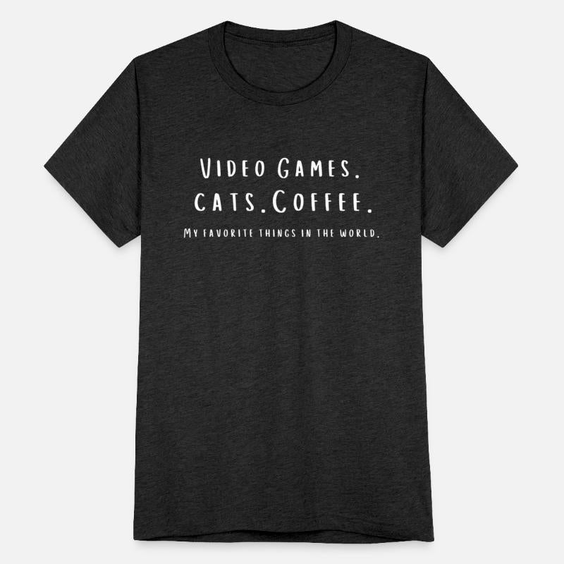 Video Games Coffee And Cats