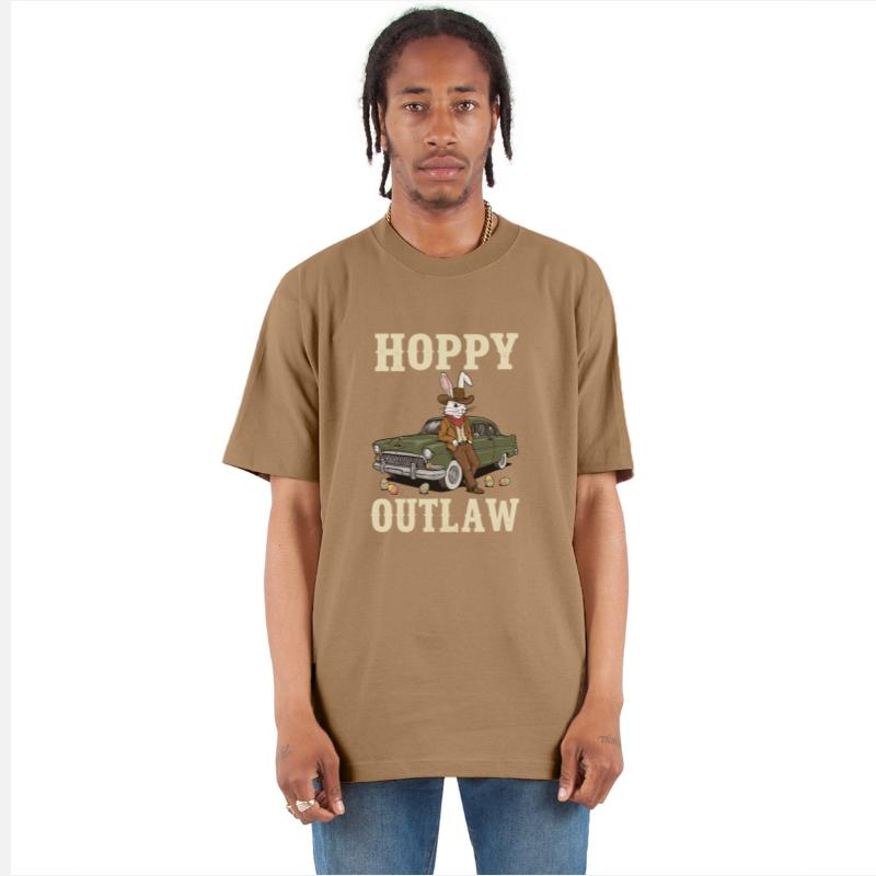 Vintage Car & Cowboy Bunny Design