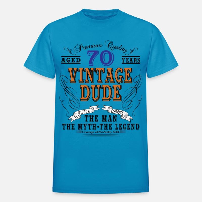 VINTAGE DUDE AGED 70 YEARS