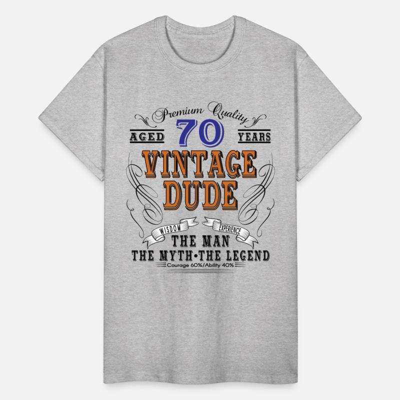 VINTAGE DUDE AGED 70 YEARS