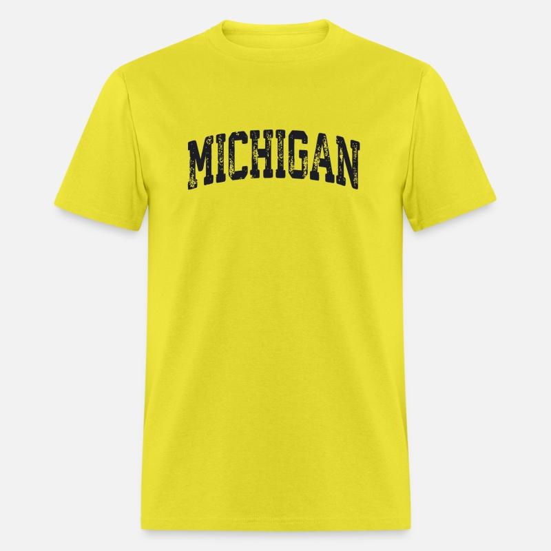 Vintage Michigan Crewneck College Style Sports Us