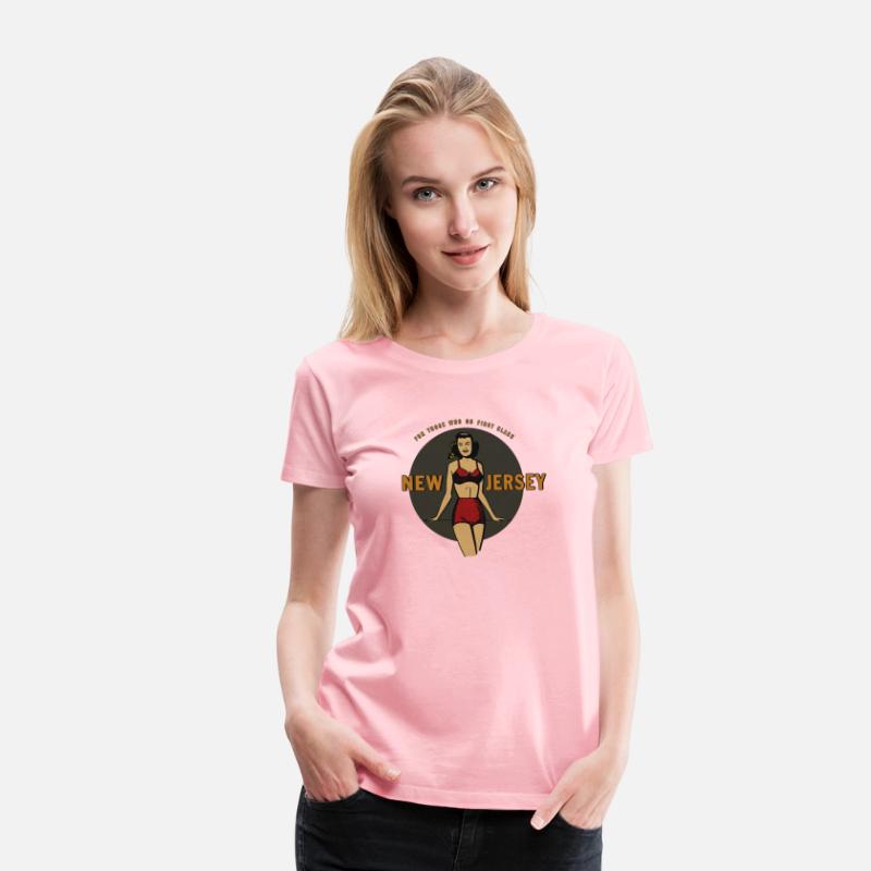 Vintage New Jersey Travel Bikini Lady