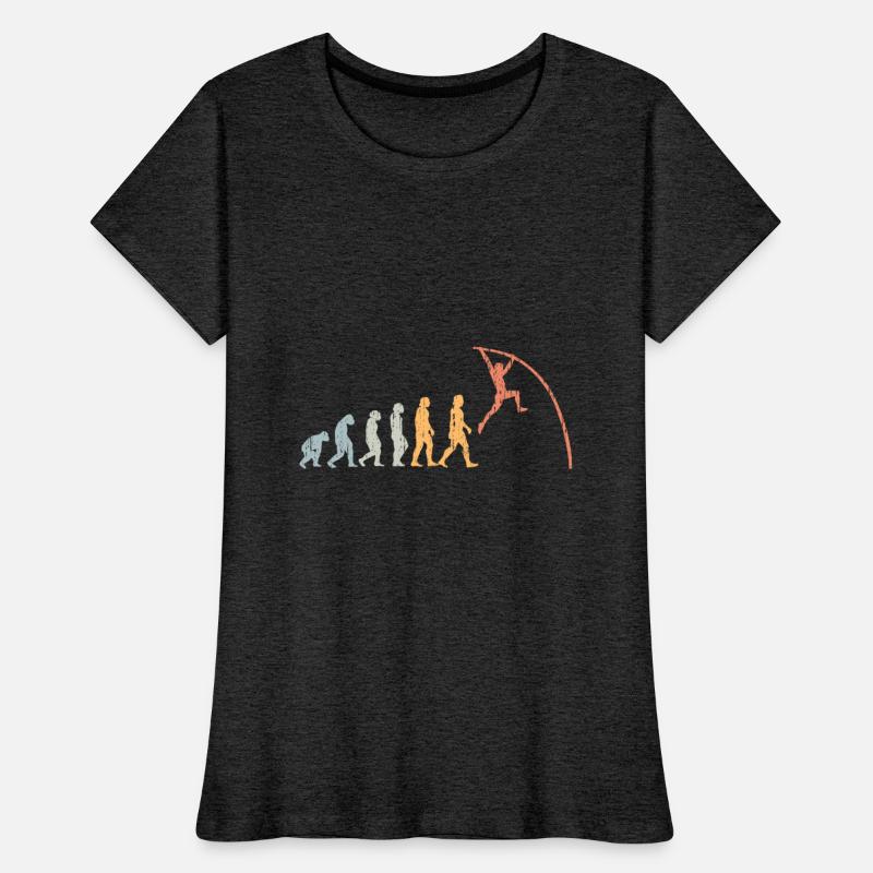 Vintage Pole Vault Human Evolution For A Pole