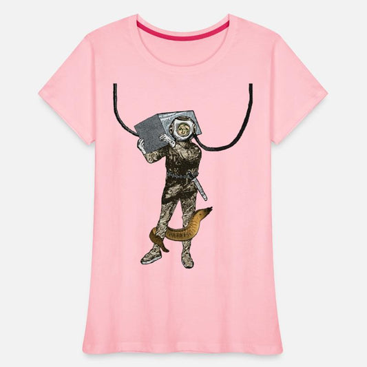 Vintage Salvage Helmet Diver with an Eel URM