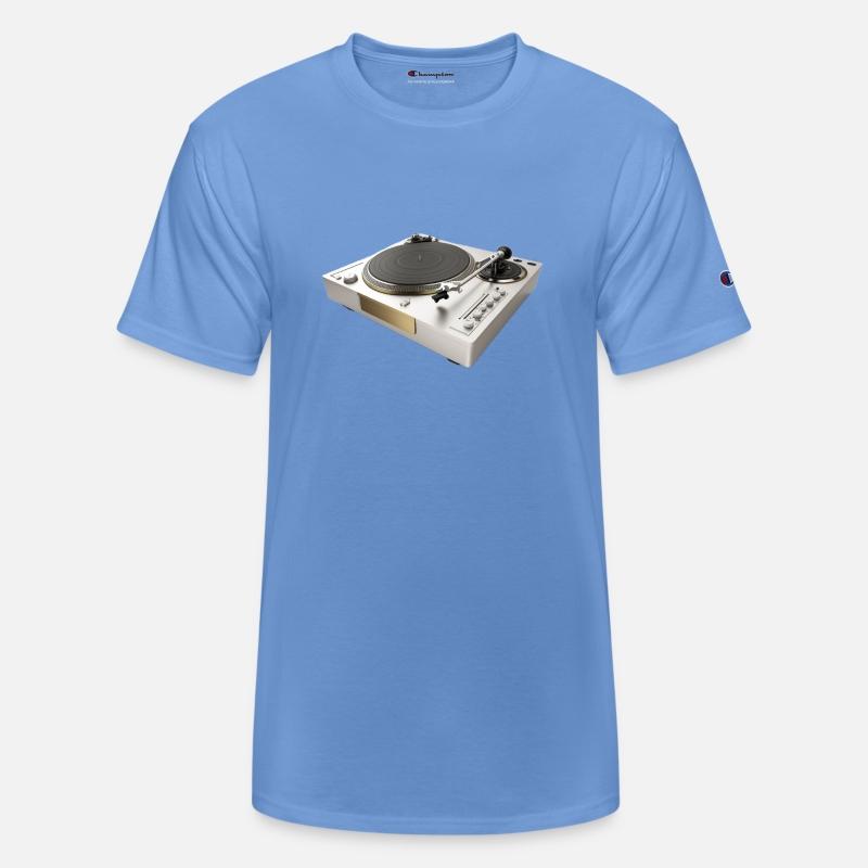 Vintage Turntable in Action