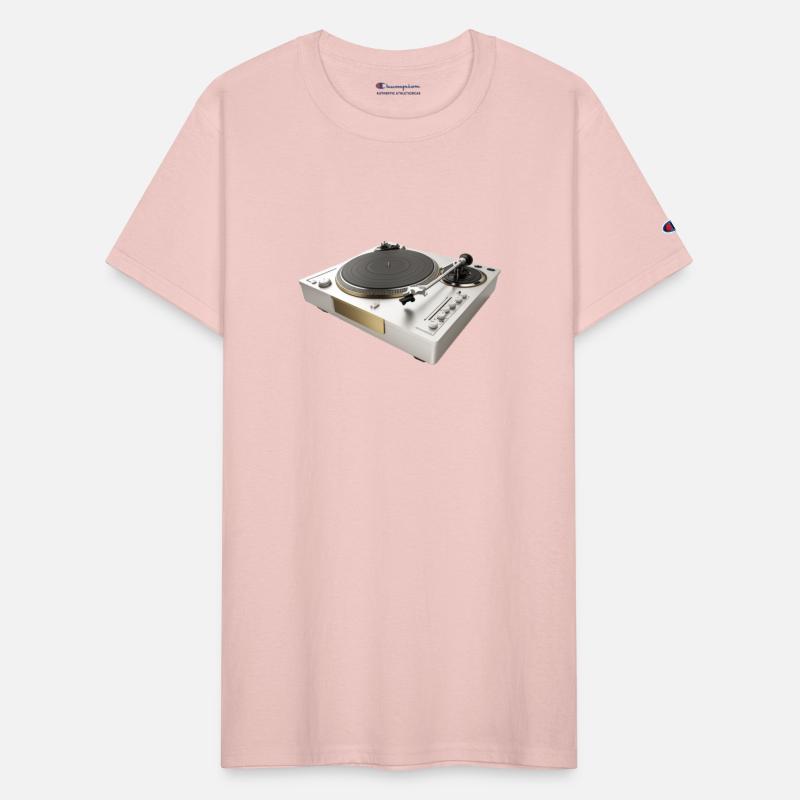 Vintage Turntable in Action