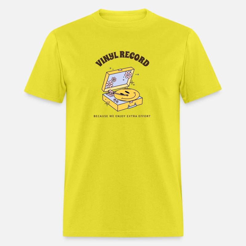 Vinyl Record Because we enjoy extra effort