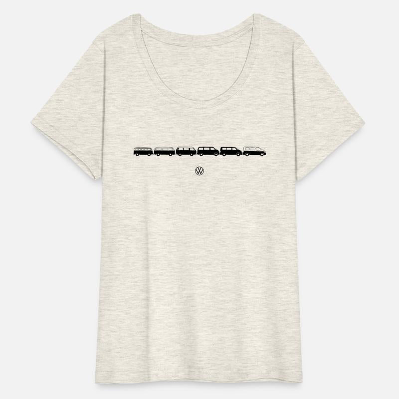 Volkswagen VW Camper Evolution With Logo In Black