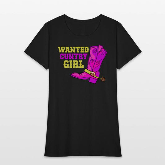 Wanted Country Music Girl