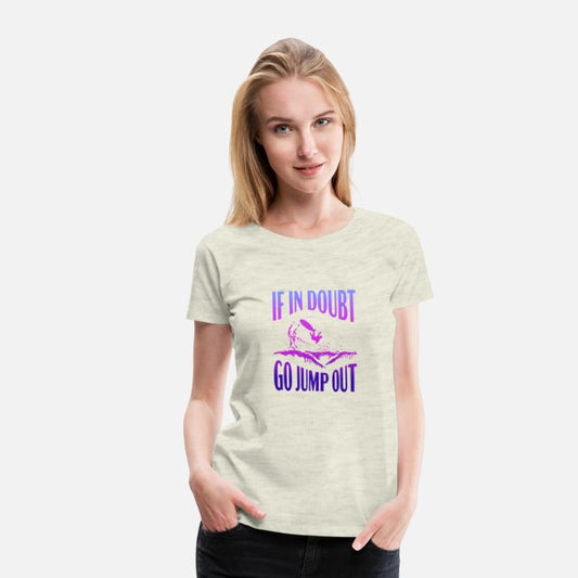 Wave Jump Surf Tee Design Shirt
