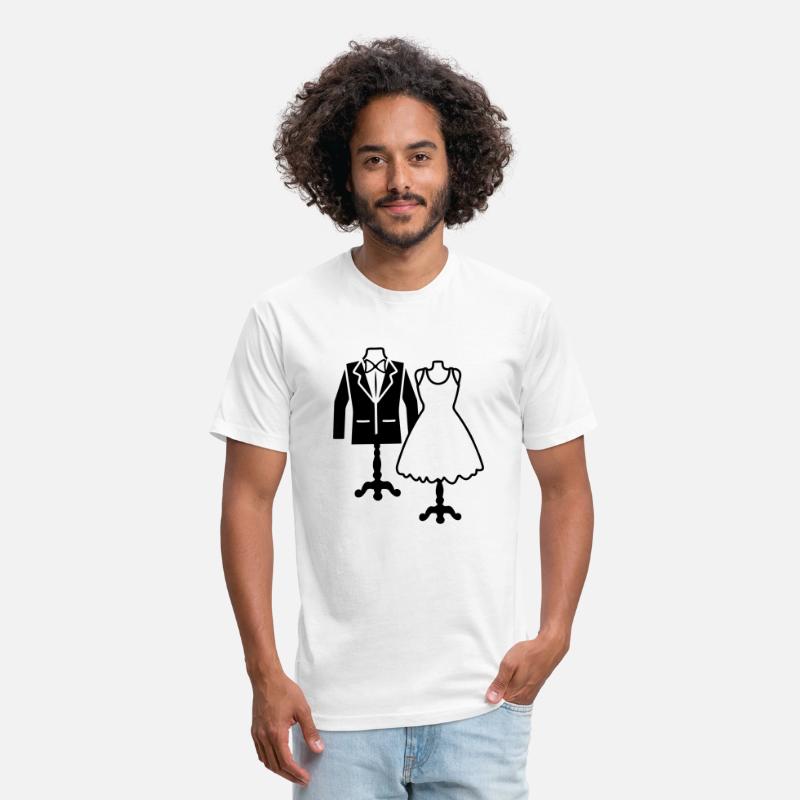 Wedding clothes on clothes doll