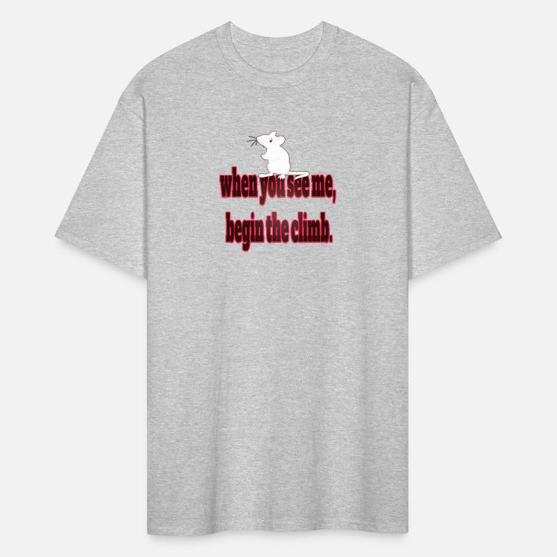 when you see me begin the climb