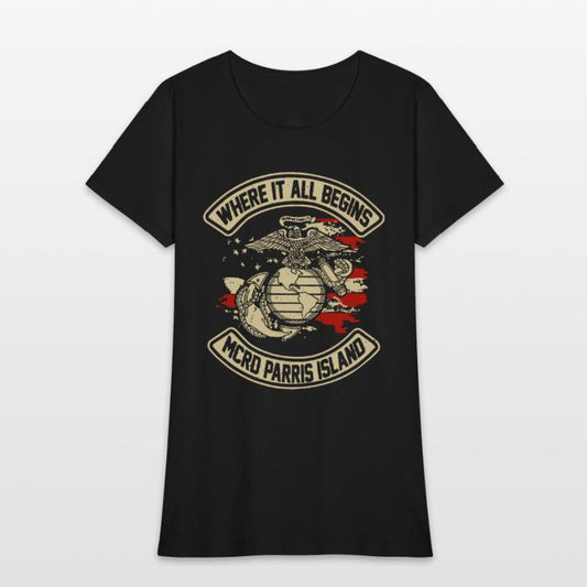 where it all begins mcr parris island country worl