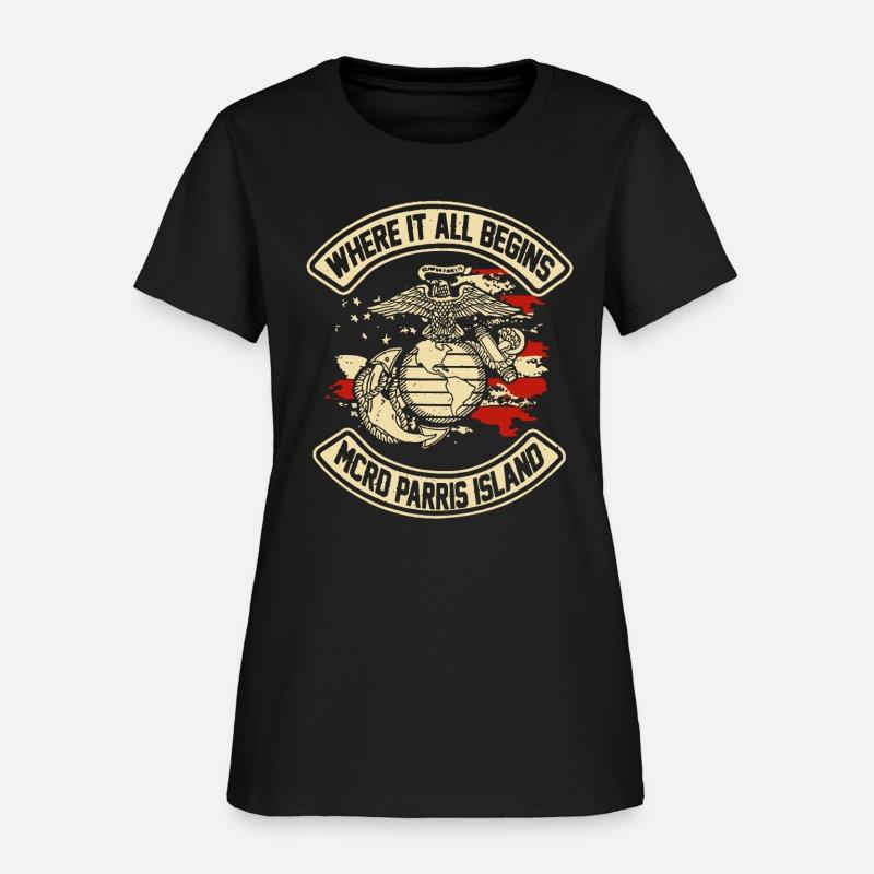 where it all begins mcr parris island country worl