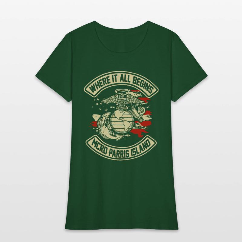 where it all begins mcr parris island country worl