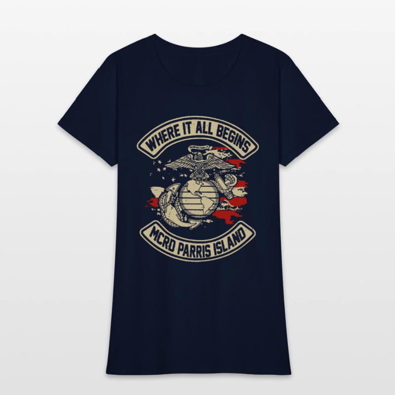 where it all begins mcr parris island country worl