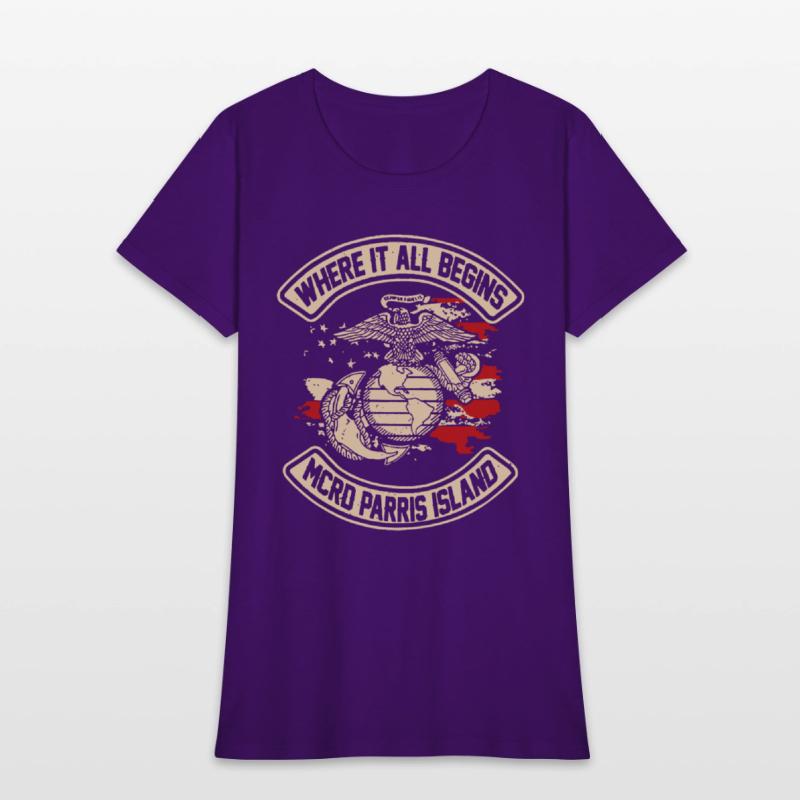 where it all begins mcr parris island country worl