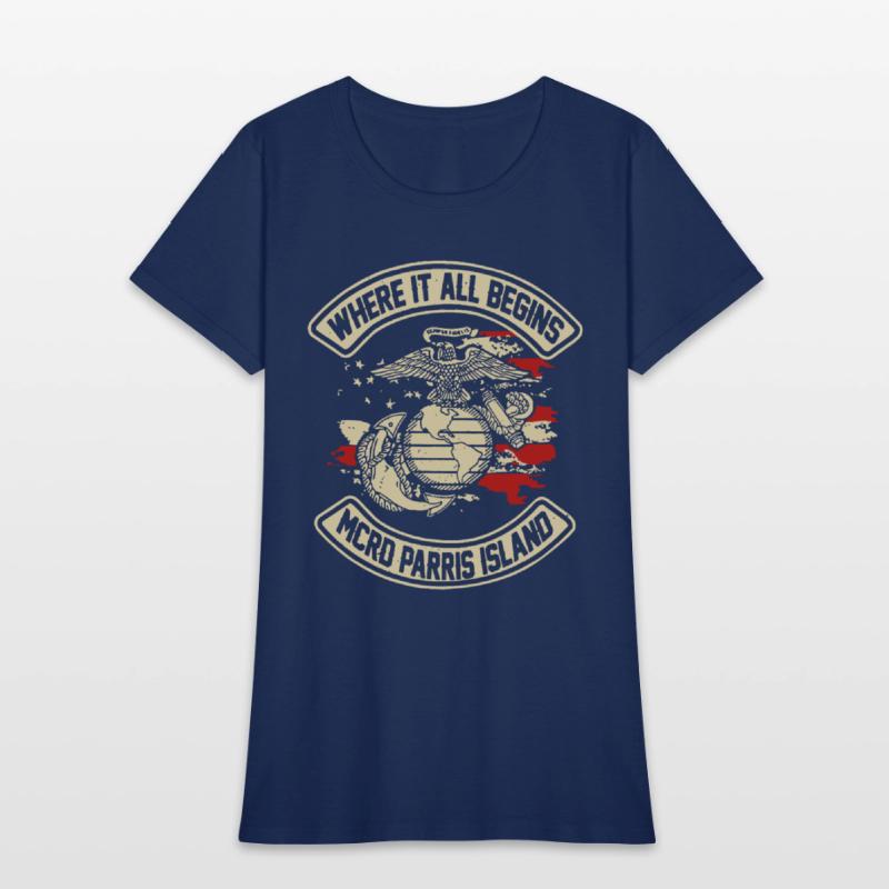 where it all begins mcr parris island country worl