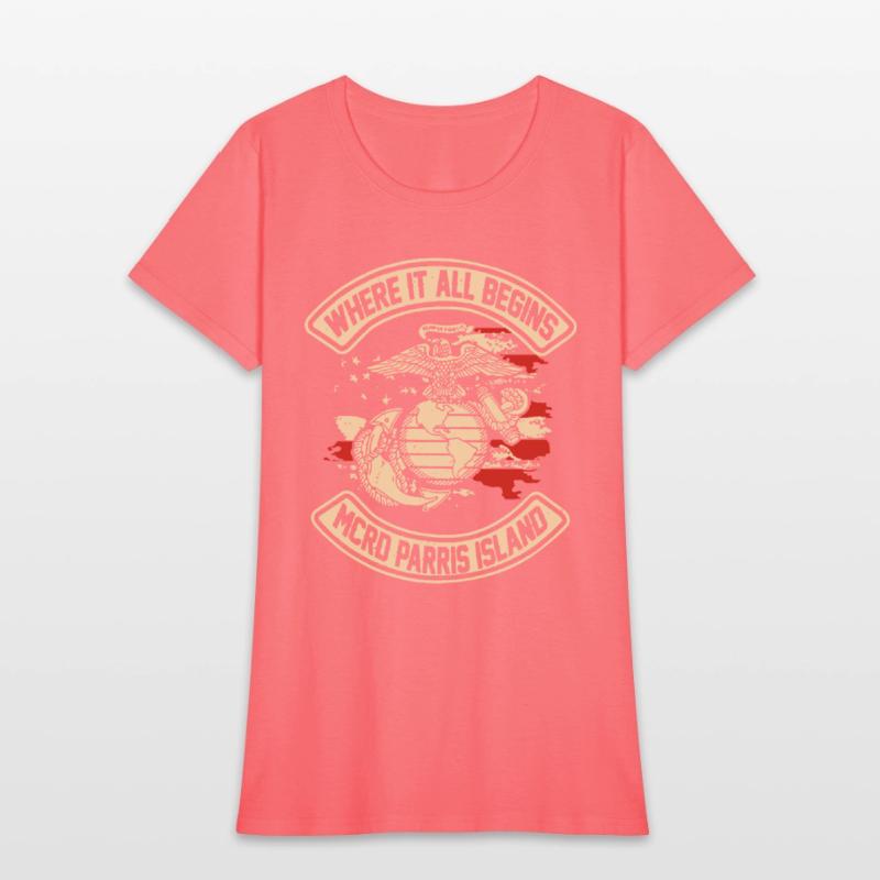 where it all begins mcr parris island country worl