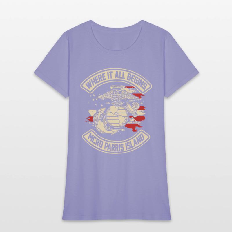 where it all begins mcr parris island country worl