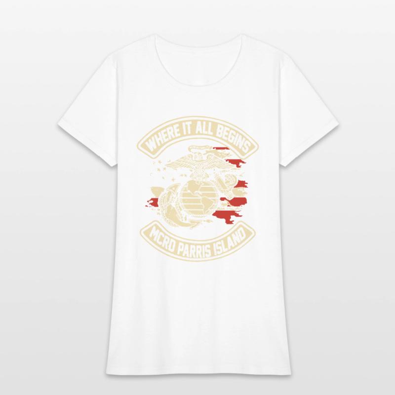 where it all begins mcr parris island country worl