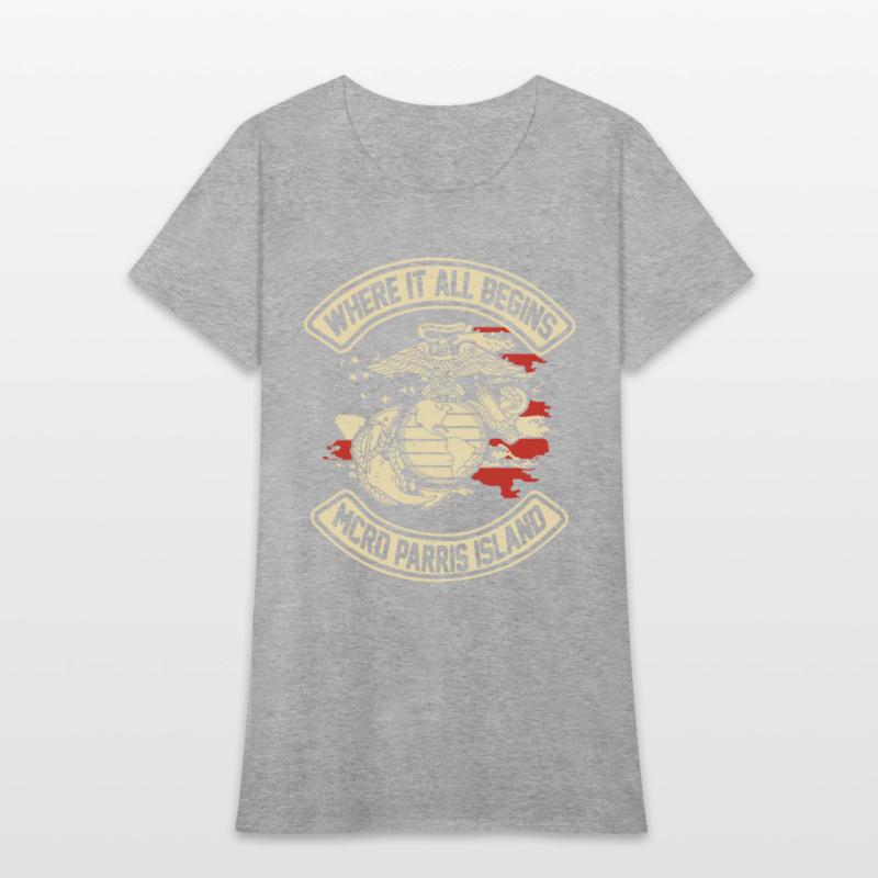 where it all begins mcr parris island country worl