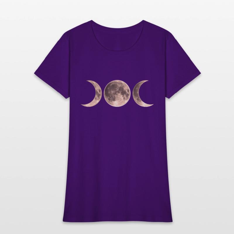 Wicca Moon - triple moon - Goddess symbol