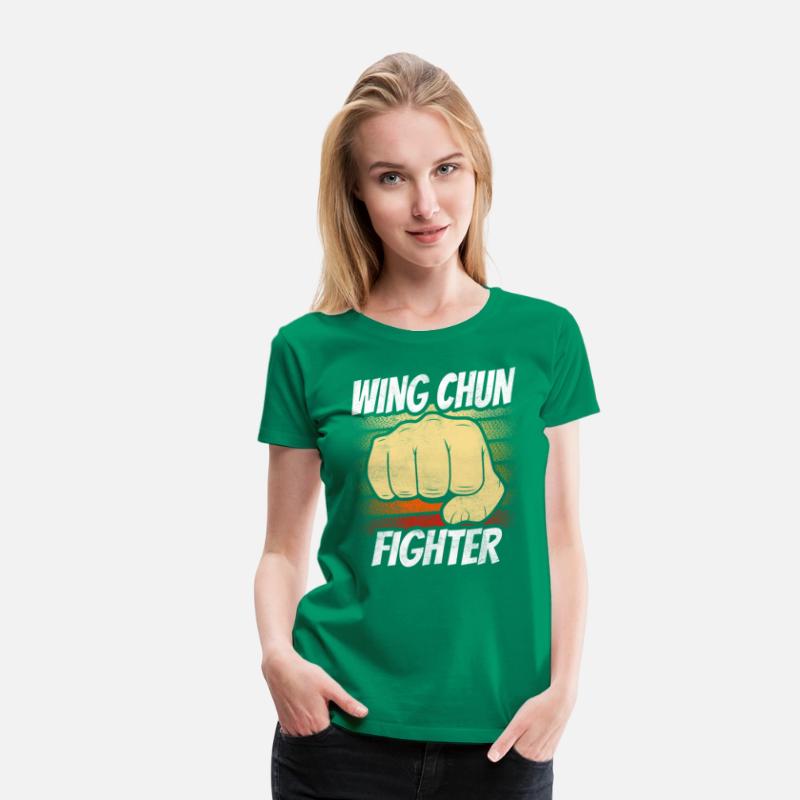 Wing Chun Fighter Martial Arts Training Coach