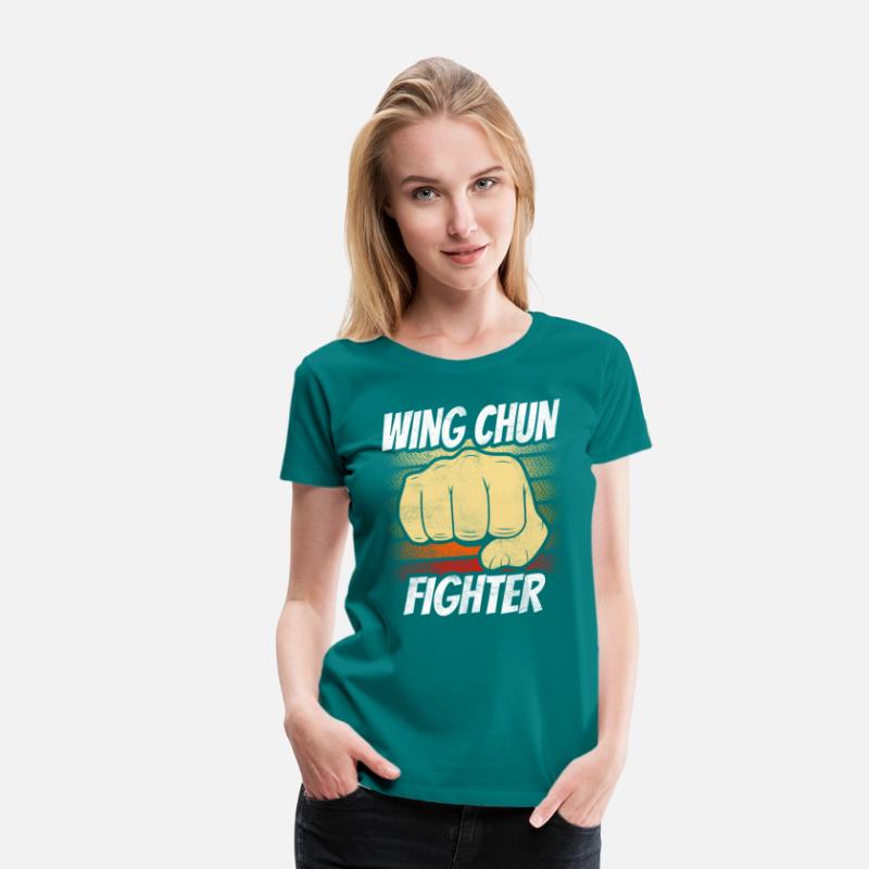 Wing Chun Fighter Martial Arts Training Coach
