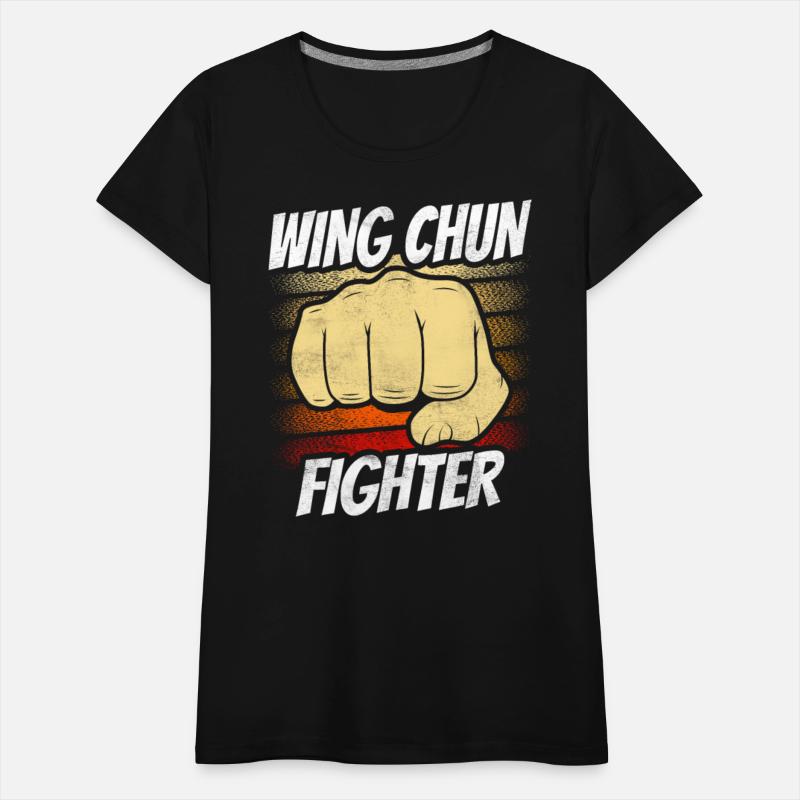 Wing Chun Fighter Martial Arts Training Coach