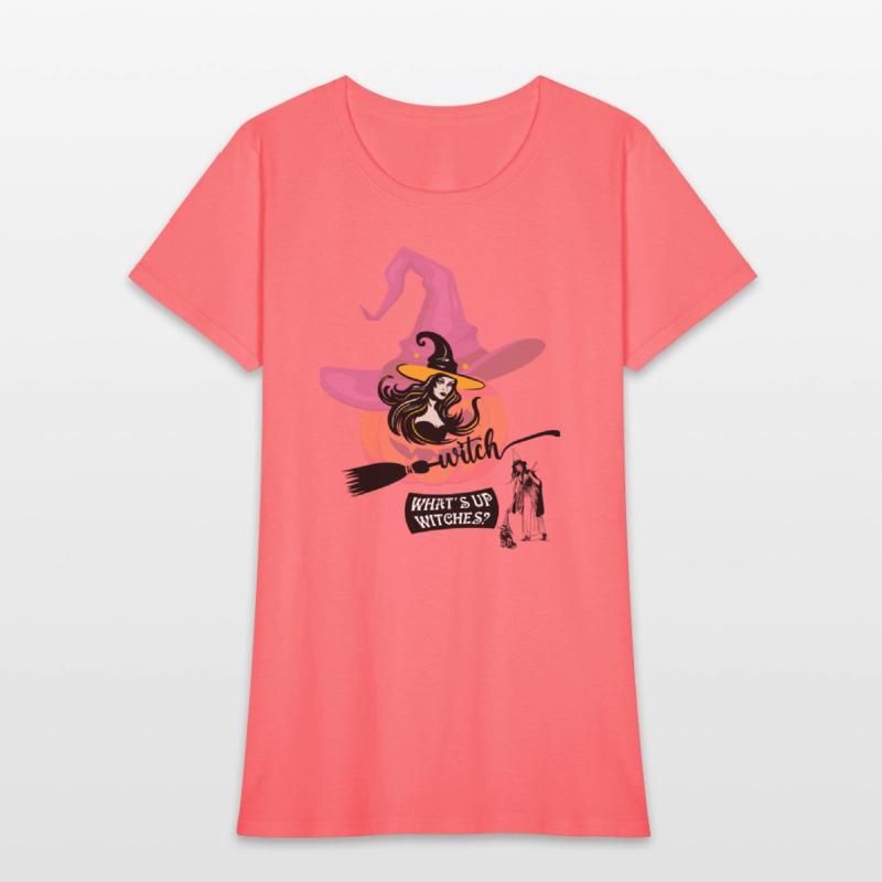 WITCH T-shirt design (halloween)