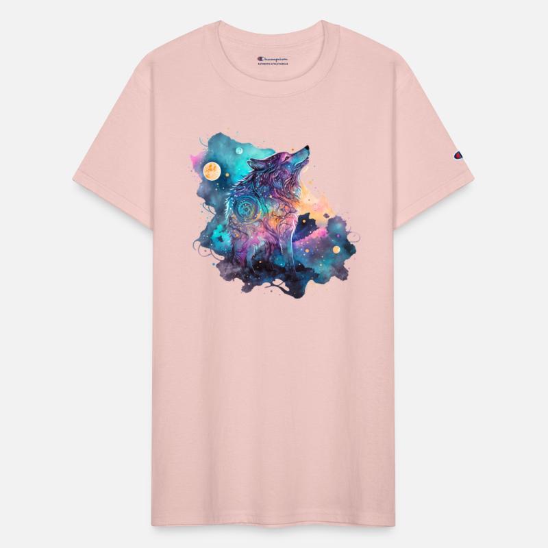 Wolf Print, Cosmic Wolves, Animal Print, Cosmos