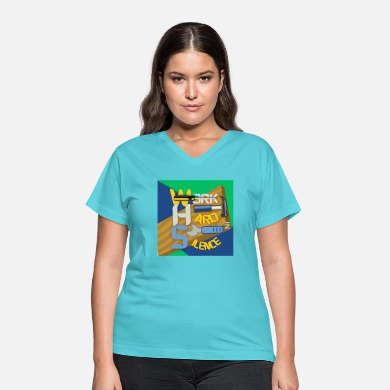 work hard in silence