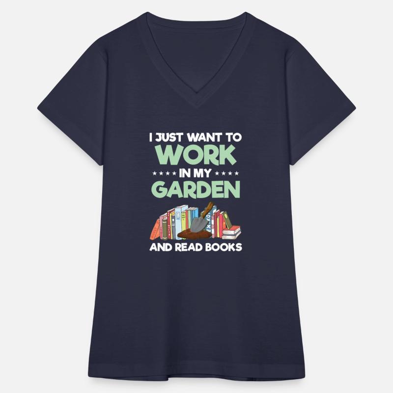 Work In Garden And Read Books Hobby Gift Idea