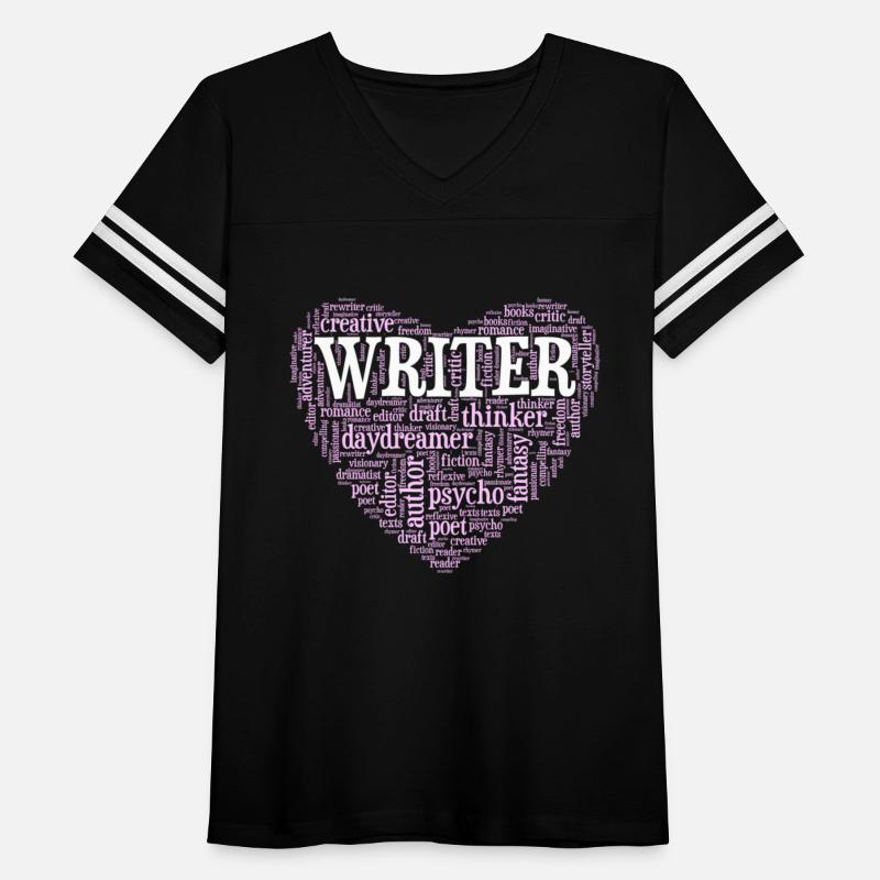 Writer Heart Word Cloud Author Poet