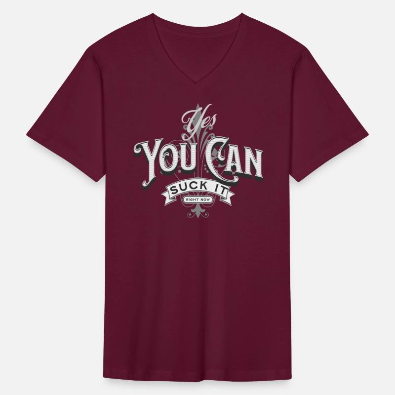 Yes, you can suck it right now