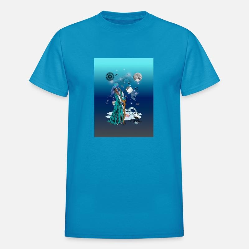 Zodiac sign Aquarius in the unique version Graphic